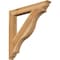 Ekena Millwork Funston Traditional Rough Sawn Bracket, Western Red Cedar, 4"W x 34"D x 34"H BKT04X34X34FST01RWR - alternate 1